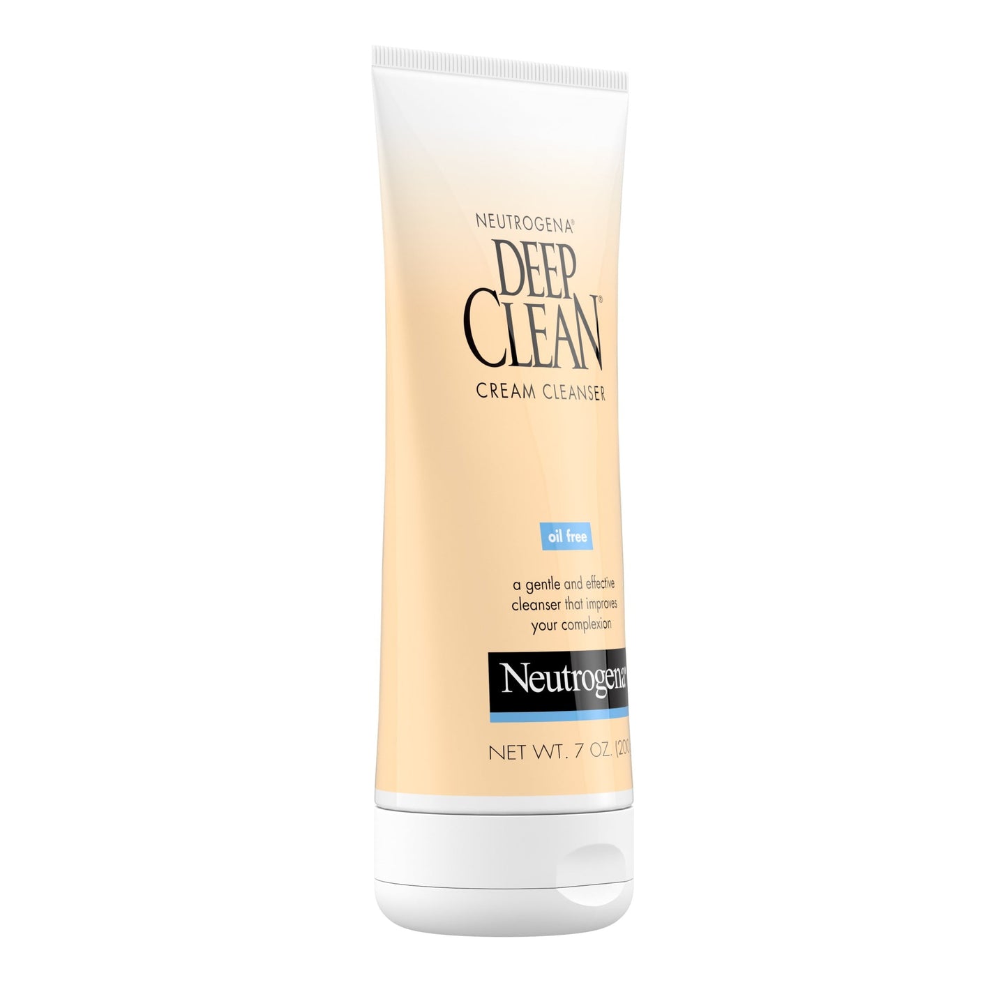 Neutrogena Deep Clean Oil-Free Daily Facial Cream Cleanser, 7 fl. oz