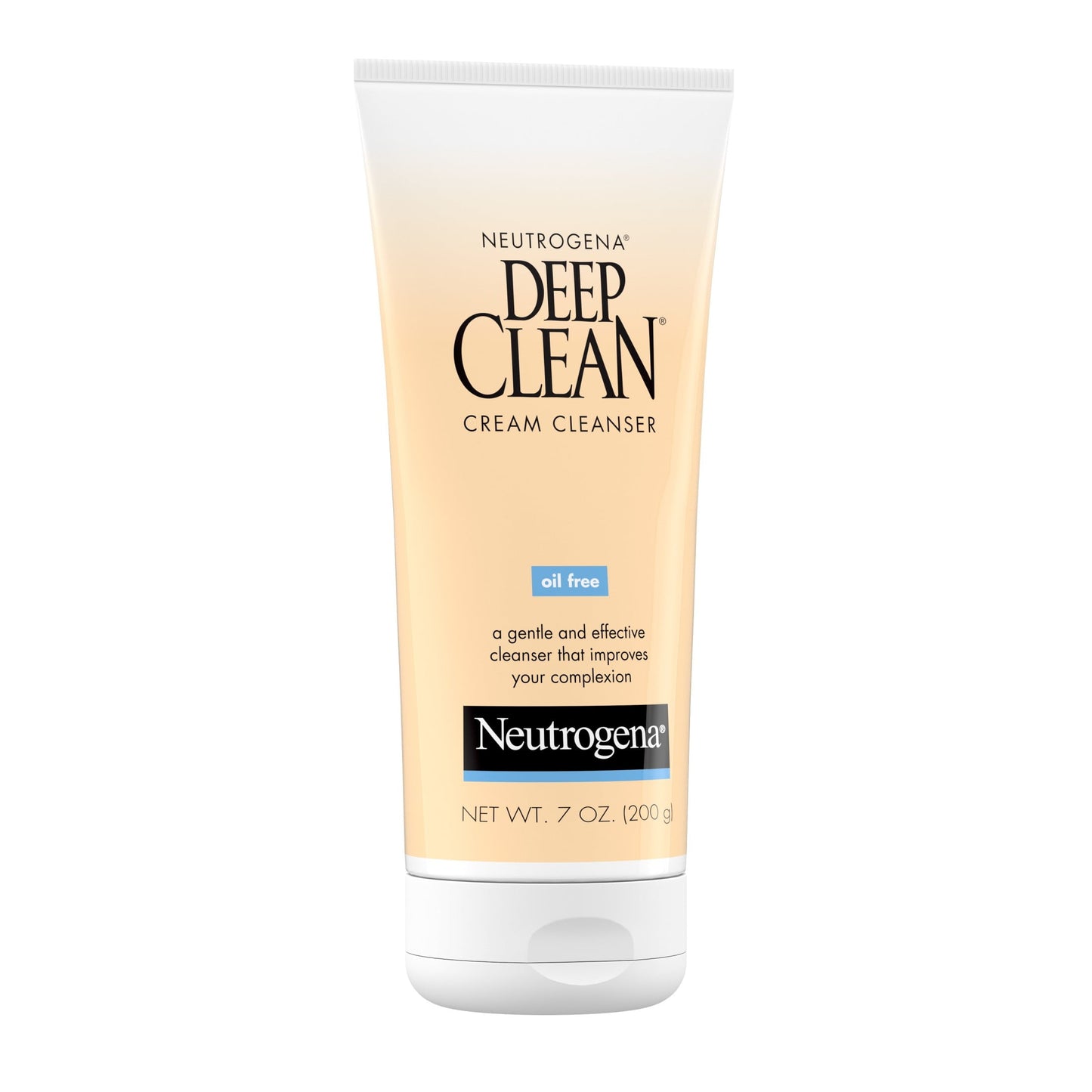 Neutrogena Deep Clean Oil-Free Daily Facial Cream Cleanser, 7 fl. oz