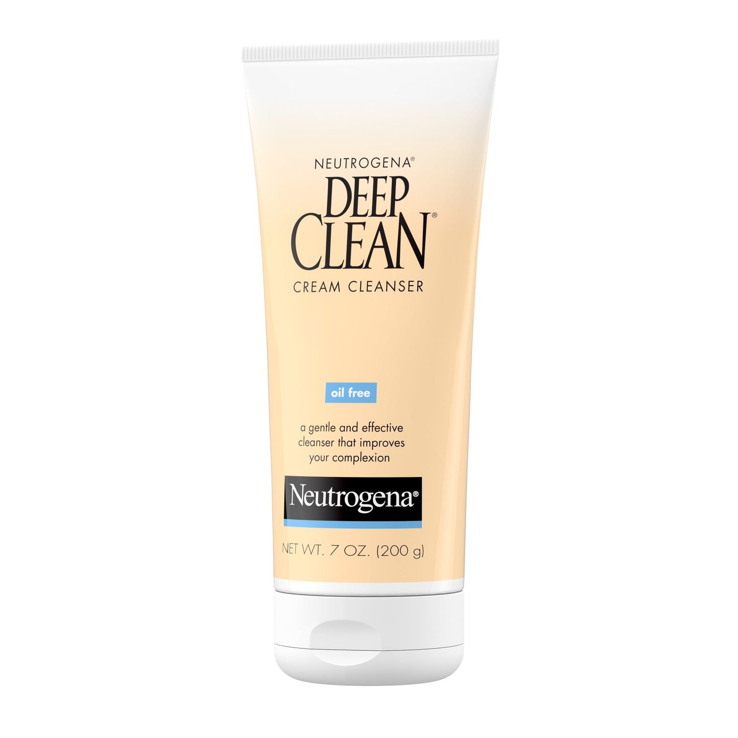 Neutrogena Deep Clean Oil-Free Daily Facial Cream Cleanser, 7 fl. oz