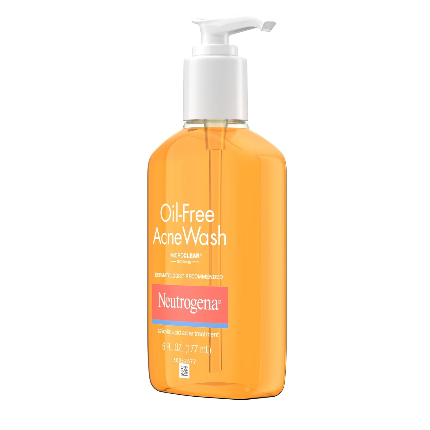 Neutrogena Oil-Free Salicylic Acid Acne Fighting Face Wash, 6 fl. oz