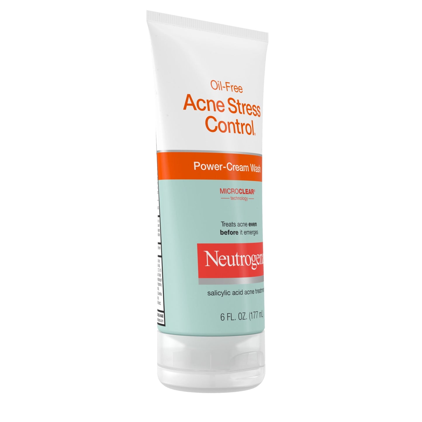 Neutrogena Oil-Free Acne Stress Control Power-Cream Face Wash 6 fl. oz