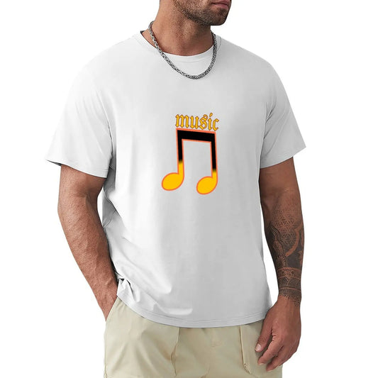 Music t-shert T-shirt heavyweights Short sleeve tee mens graphic t-shirts